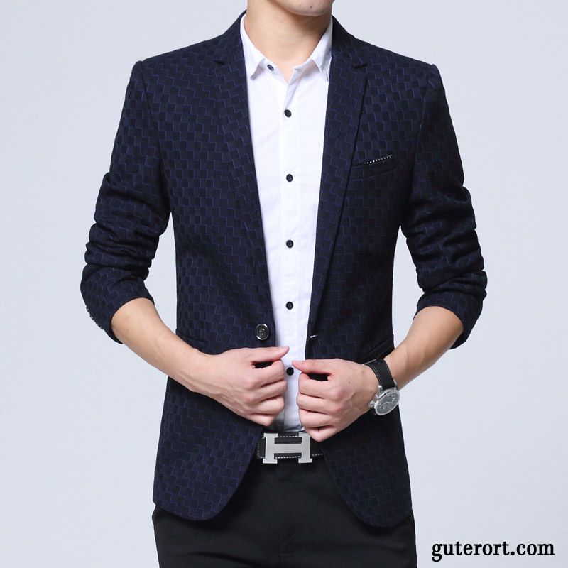 Anzüge Herren Online Silber, Casual Blazer Herren Verkaufen