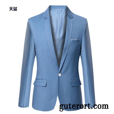 Blazer Kariert Herren Meeresgrün, Blazer Herren Sommer