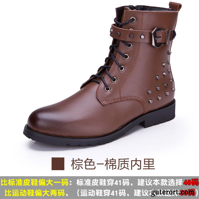 Boots Wildleder Herren Kaufen, Herren Langschaft Kaffeebraun