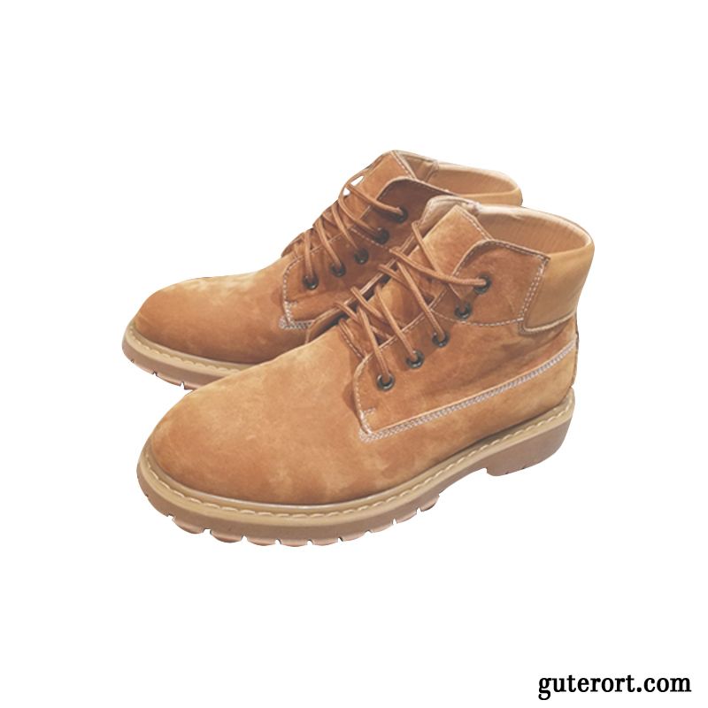 Braune Stiefeletten Herren Billig, Boots Herren Günstig Sandbeige