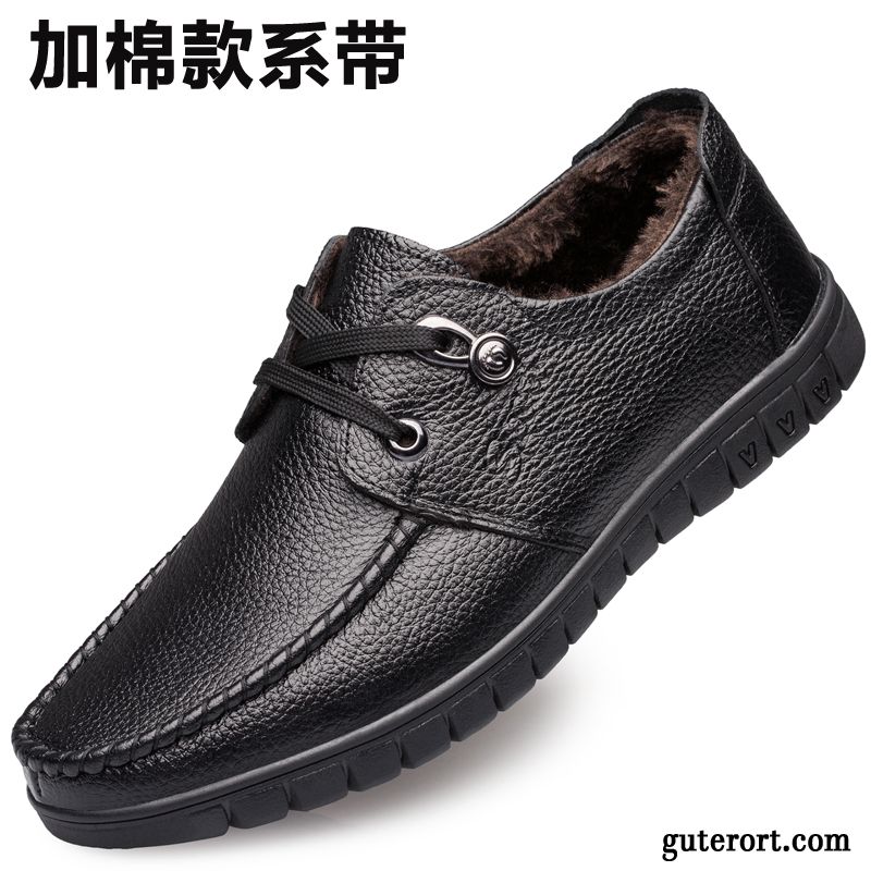 Breite Schuhe Herren Lederschuhe Blau, Billige Schuhe Online