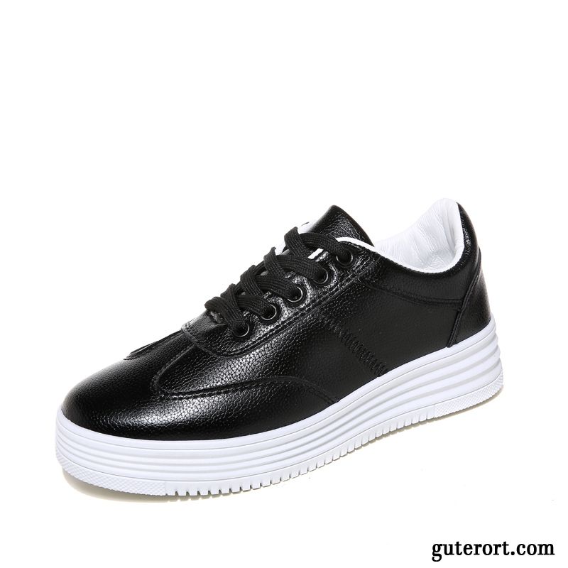 Bunte Mode Schuhe Sportschuhe Dunkelblau, Braune Sneaker Damen Günstig