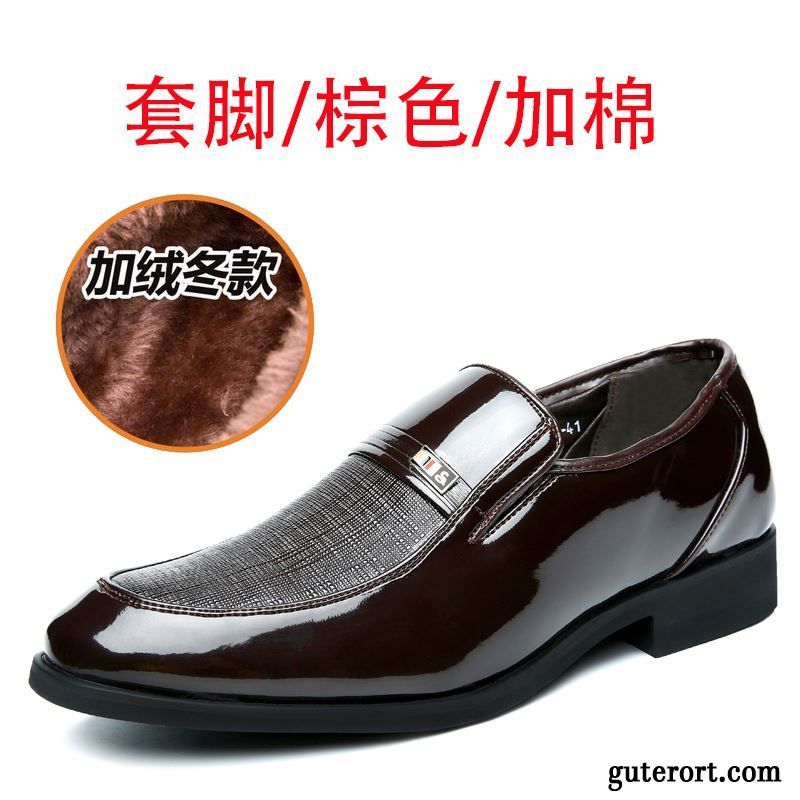 Coole Schuhe Herren Lederschuhe Dunkelgrau, Bequeme Schuhe Herren