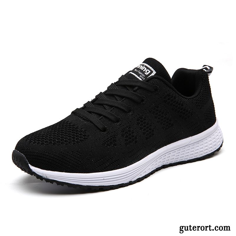 Damen Mode Schuhe Grau Günstig, Sport Sneaker Damen Sportschuhe Rosa