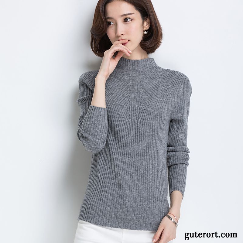 Damen Pullover Sale Günstig, Cardigan Damen Strick Hellgrau