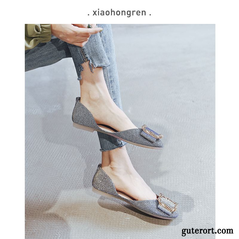 Halbschuhe Damen Weiche Sohle Allgleiches Sommer Schnürschuhe Slip-on Trend Rot