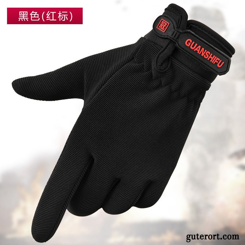 Handschuhe Herren Dünne Outdoor Sommer Herbst Reiten Mountainbike Army Grün Weiß