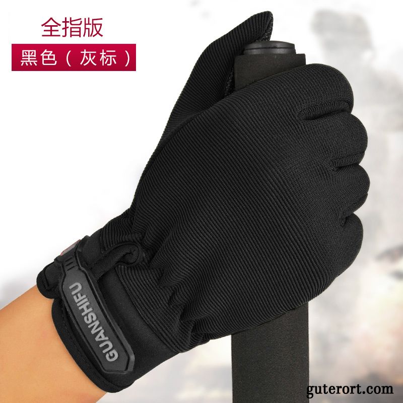 Handschuhe Herren Dünne Outdoor Sommer Herbst Reiten Mountainbike Army Grün Weiß