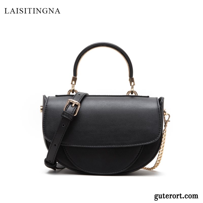 Handtaschen Damen 2019 Neu Umhängetasche Trend Mini Mode Schwarz