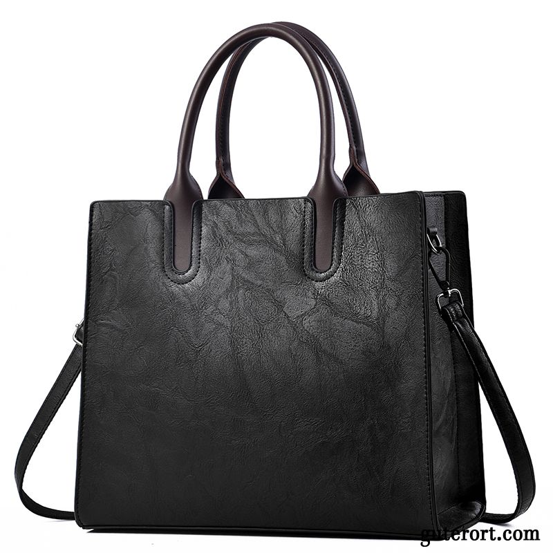 Handtaschen Damen All Match Große Tasche Einfach Mode 2019 Geschenk Grau