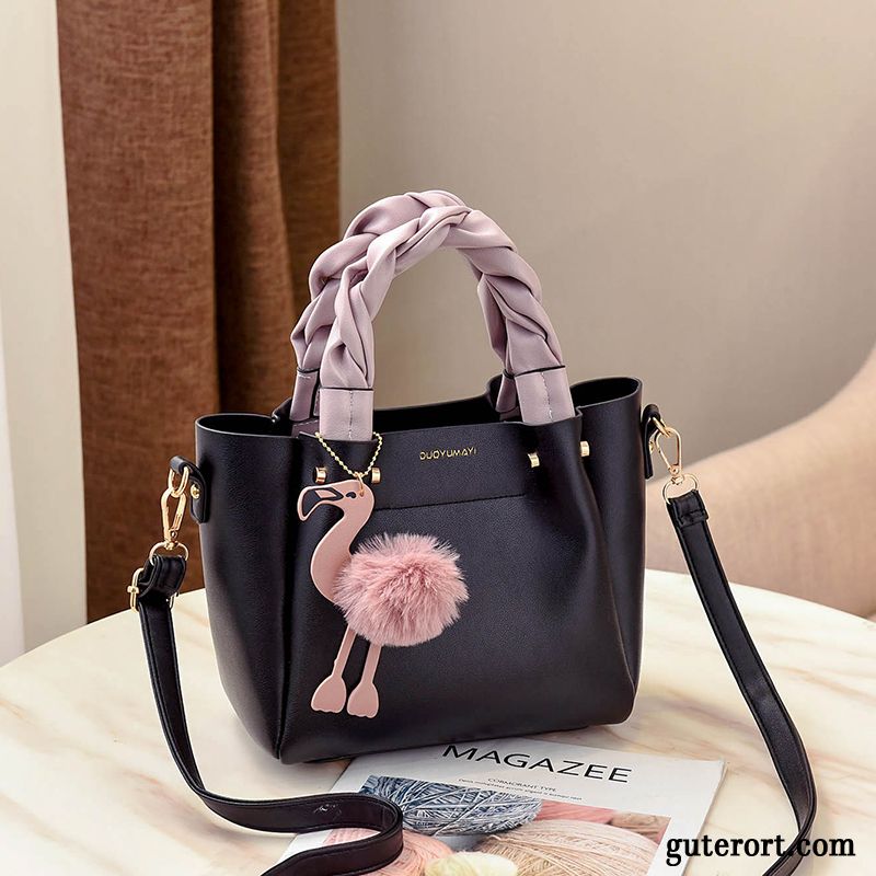 Handtaschen Damen Große Tasche Neu Sommer 2019 Trend Mode Schwarz