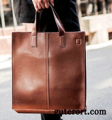 Handtaschen Herren Damen Neu Trend Elegante Einfach Diagonal-paket Schwarz