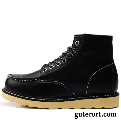 Herbst Schuhe Herren Dunkelrot, Stiefeletten Herren Schwarz Kaufen