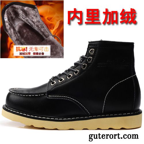 Herbst Schuhe Herren Dunkelrot, Stiefeletten Herren Schwarz Kaufen