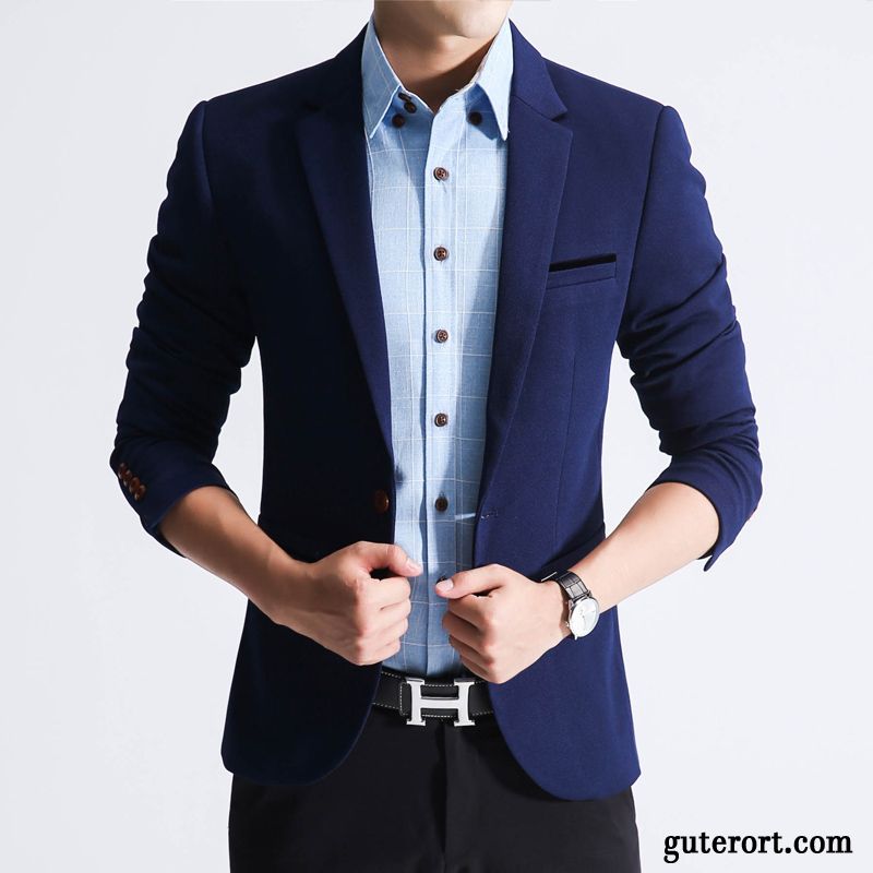 Herren Blazer Kaufen, Blazer Slim Fit Herren Kupfer