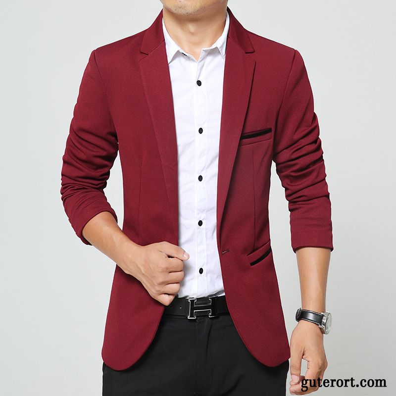 Herren Blazer Kaufen, Blazer Slim Fit Herren Kupfer