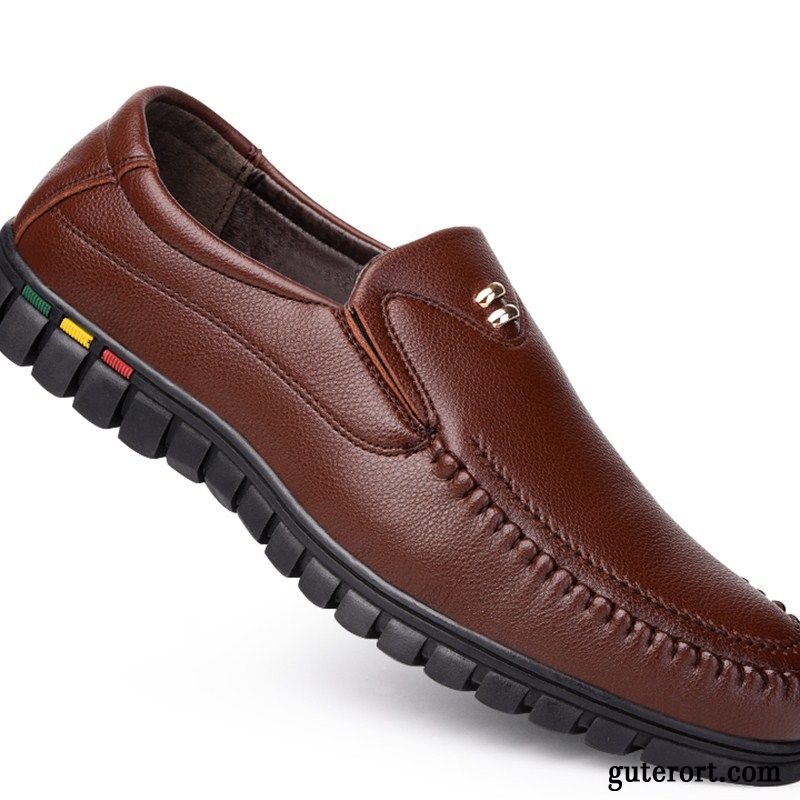 Herren Lederschuhe Schwarz Günstig, Herren Leder Schuhe Lachsrosa