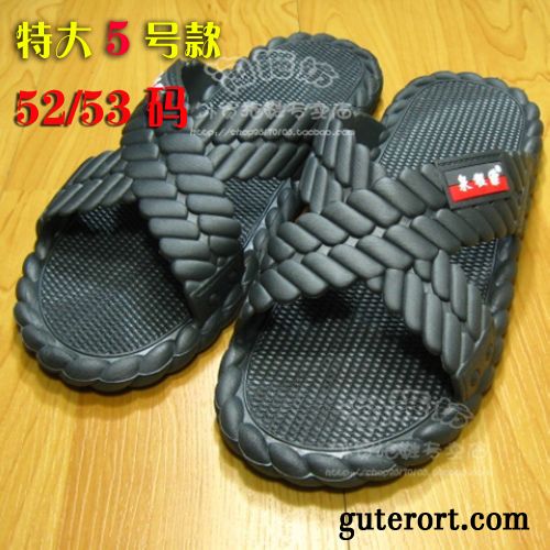 Herren Plüsch Hausschuhe Meeresgrün, Kork Sandalen Herren