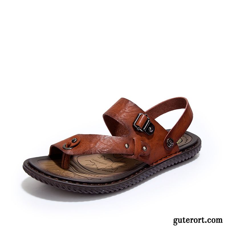 Herren Sandalen Elegant, Sommerlatschen Herren Marineblau