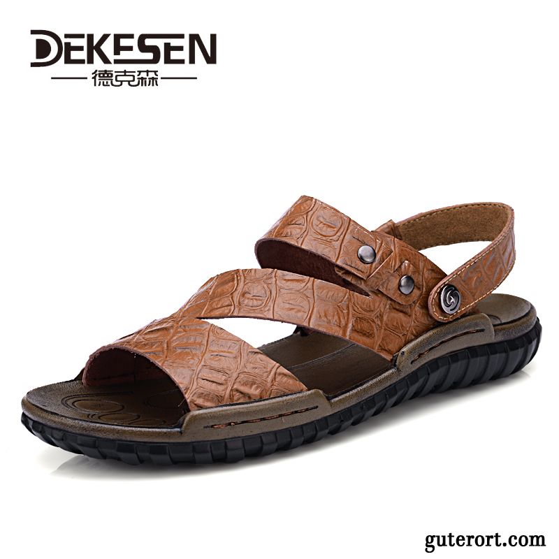 Herren Sommer Sandalen Rabatt, Herrenschuhe Für Herren Silber