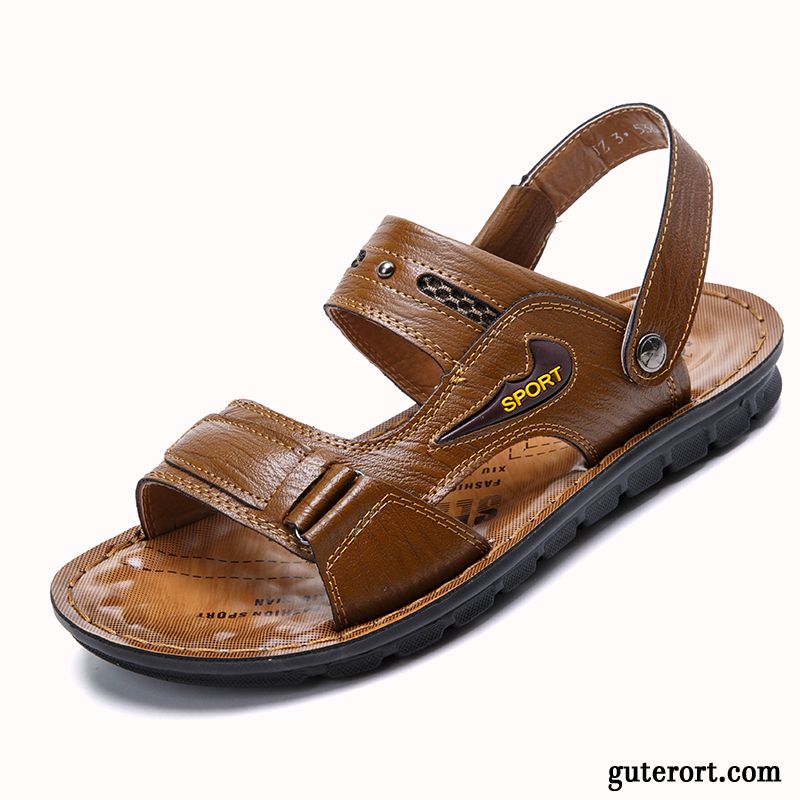 Herren Sport Sandalen Kupfer, Sommer Sandalen Herren Günstig