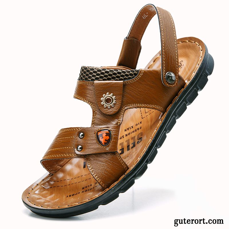 Herren Sport Sandalen Kupfer, Sommer Sandalen Herren Günstig