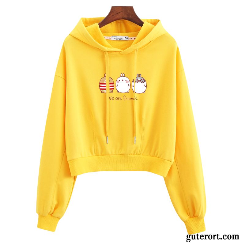 Hoodie Damen Hoodies Allgleiches Dünn Kurzer Absatz Feder Mit Kapuze Purpur Lila