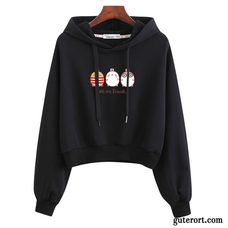 Hoodie Damen Hoodies Allgleiches Dünn Kurzer Absatz Feder Mit Kapuze Purpur Lila