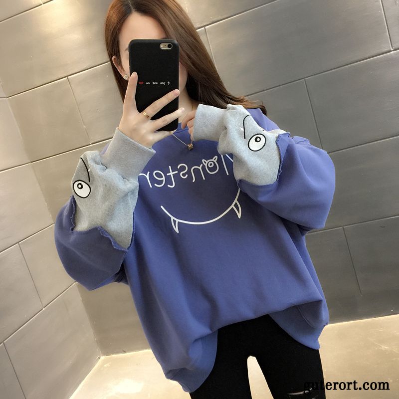 Hoodie Damen Mode Hoodies Dünn Europa Feder Überzieher Gelb