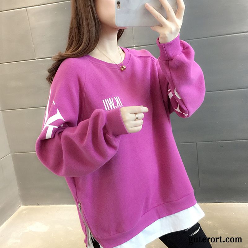 Hoodie Damen Spleißen Überzieher Mantel Entwurf Feder Hoodies Gelb