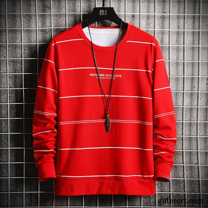 Hoodie Herren Feder Herbst Hoodies Neu Paar Trend Rot