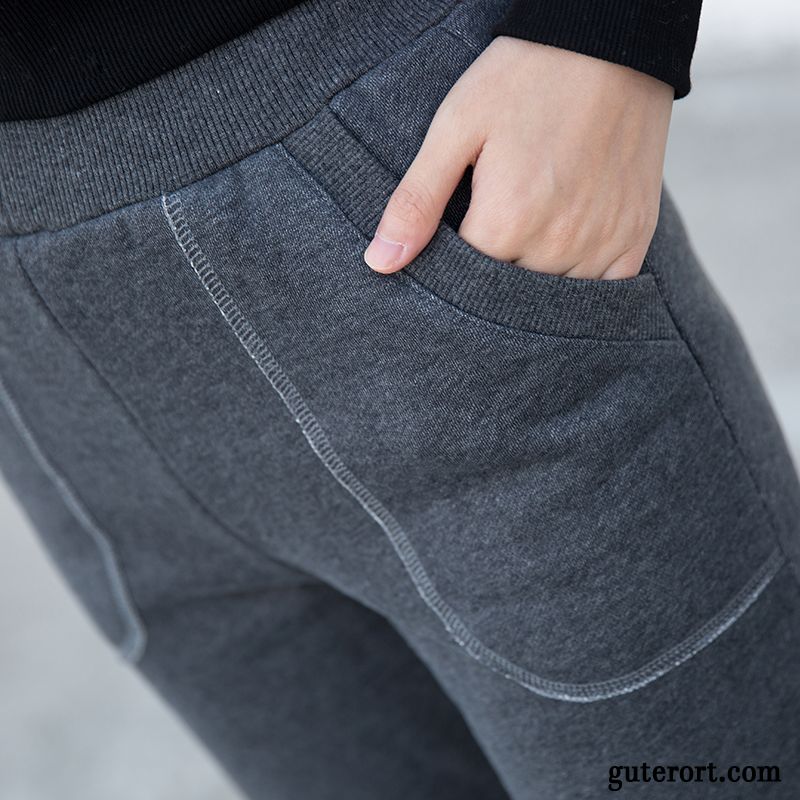 Hosen Gummizug Für Damen, Leinenhose Schwarz Damen Das Lila