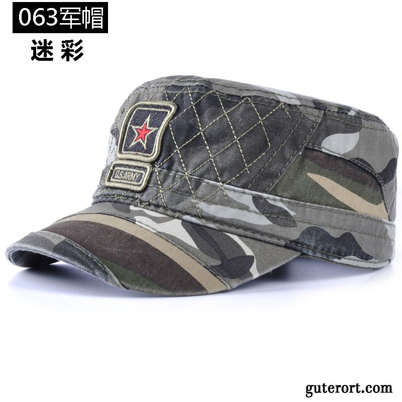 Hüte / Caps Herren Sonne Freizeit Frühling Sommer Herbst Baseball Army Grün Camouflage