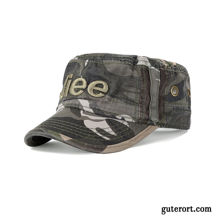 Hüte / Caps Herren Sonne Freizeit Frühling Sommer Herbst Baseball Army Grün Camouflage