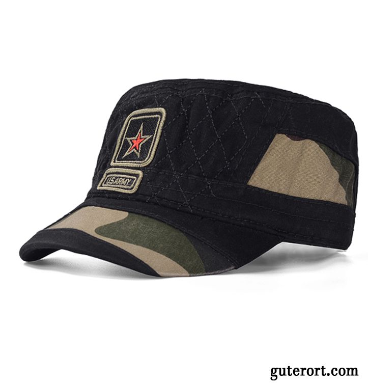 Hüte / Caps Herren Sonne Freizeit Frühling Sommer Herbst Baseball Army Grün Camouflage