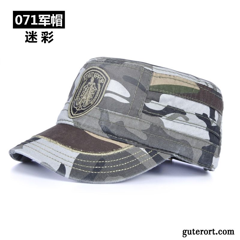 Hüte / Caps Herren Sonne Freizeit Frühling Sommer Herbst Baseball Army Grün Camouflage