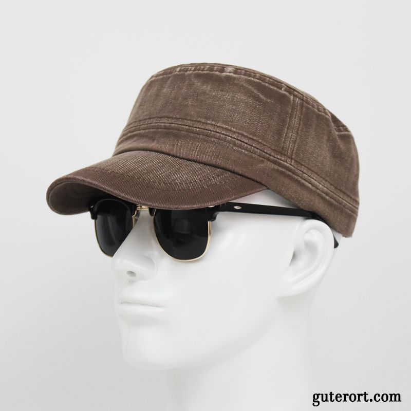 Hüte / Caps Herren Trend Retro Freizeit Reisen Sonne Jugend Grau