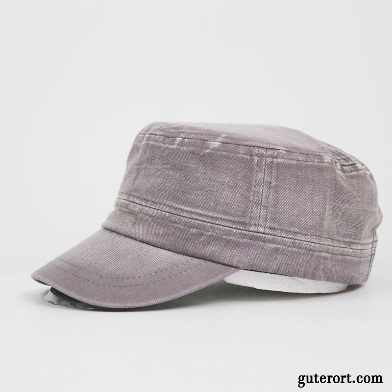 Hüte / Caps Herren Trend Retro Freizeit Reisen Sonne Jugend Grau