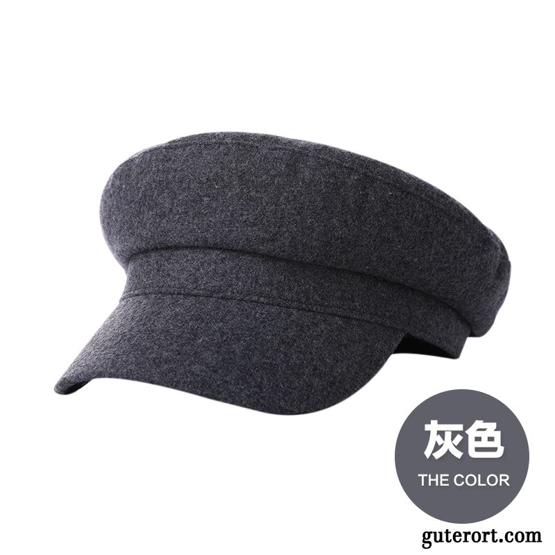 Hüte / Caps Herren Trend Winter Herbst Freizeit Kappe Schwarz