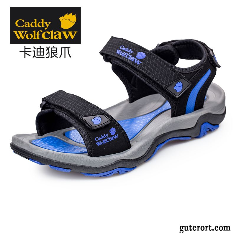 Italienische Herren Sandalen Leder, Schuhe Sandalen Herren Gelb