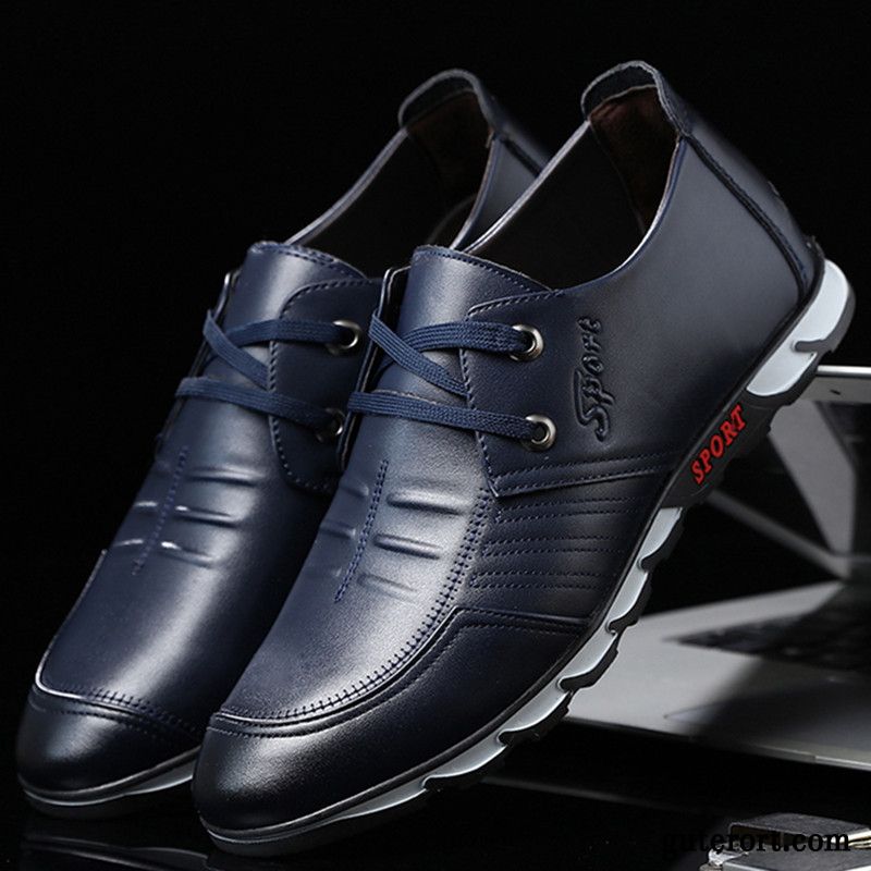 Italienische Schuhe Herren Online Günstig, Anzug Dunkelblau Schuhe Lederschuhe Lavendel
