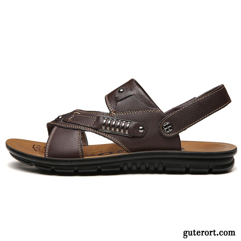 Kork Sandalen Herren Lindgrün, Schuhe Winter Herren Günstig