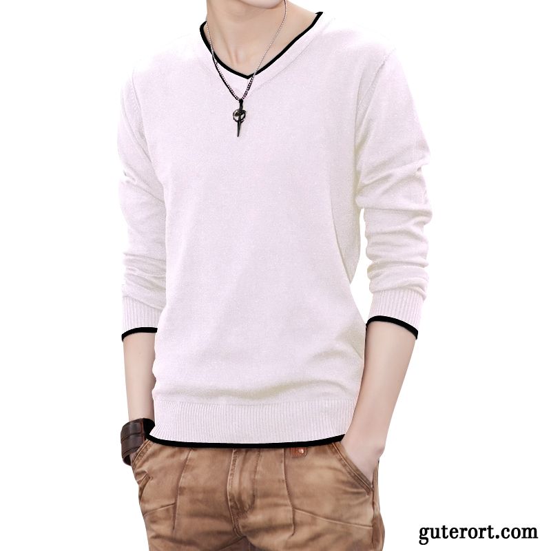 Pullover Herren Sandbeige, Rollkragen Sweatshirt Herren Sale