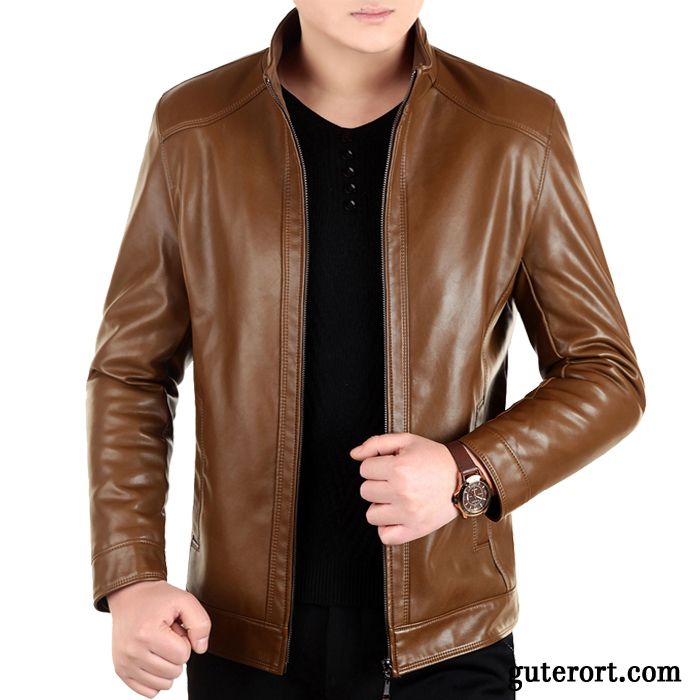 Lederjacke Größen Herren Scharlachrot, Lederjacke Herren Grau Kaufen