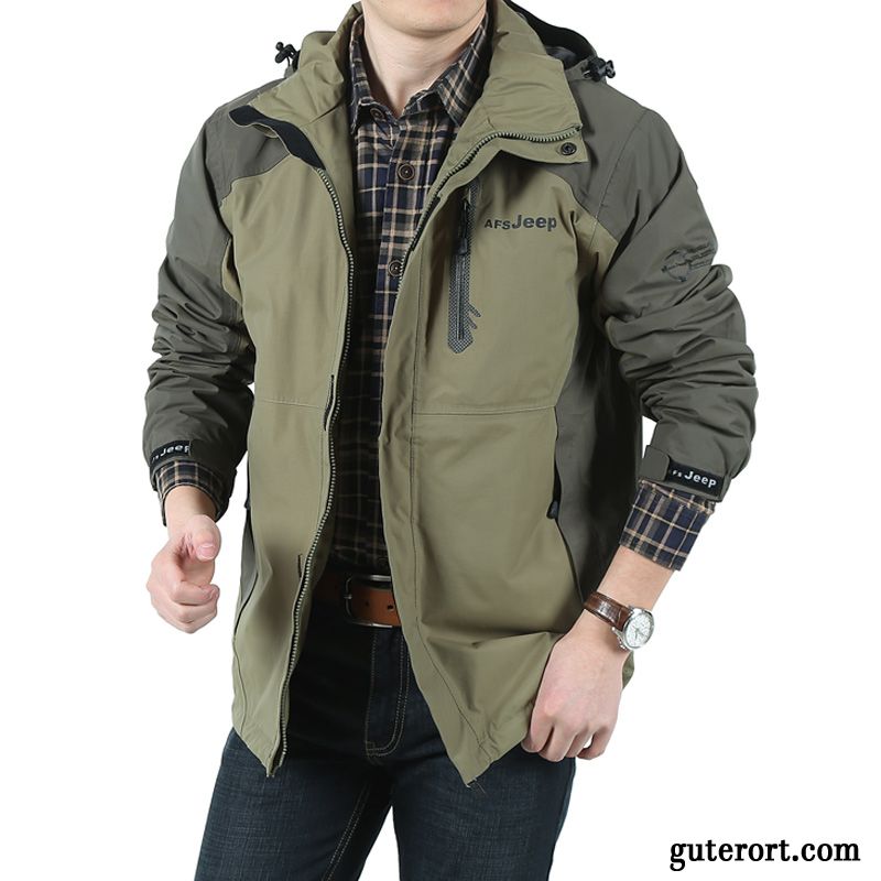 Leichte Windjacke Herren Gelb, Sommerjacken Herren Günstig