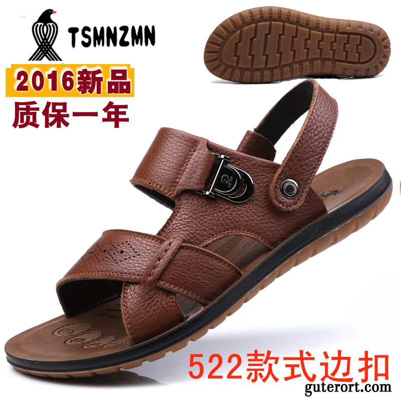 Marken Sandalen Herren Dunkelgrau, Herren Sommer Sandalen Billig