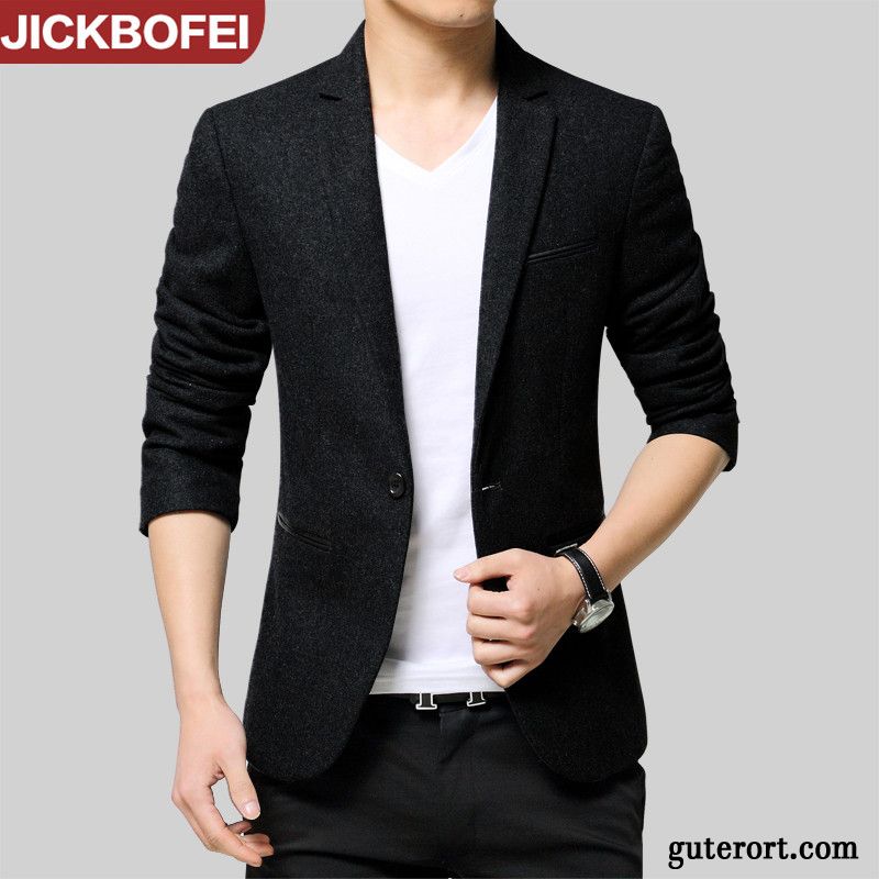 Modeanzüge Herren Sale, Blaue Anzüge Herren Blazer Meeresgrün