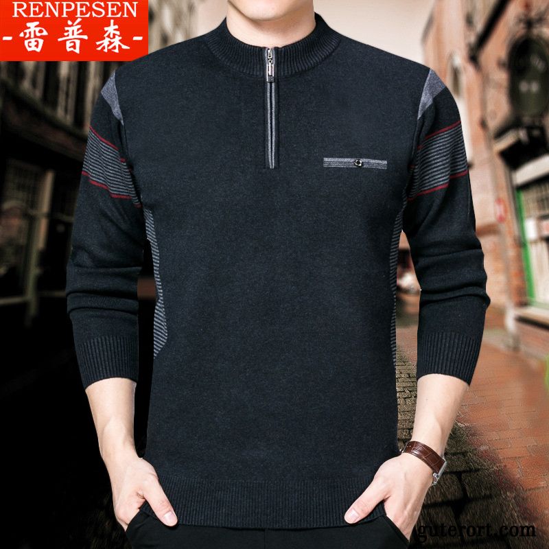 Modische Herren Pullover Silber, Herren Pullover Günstig Billig