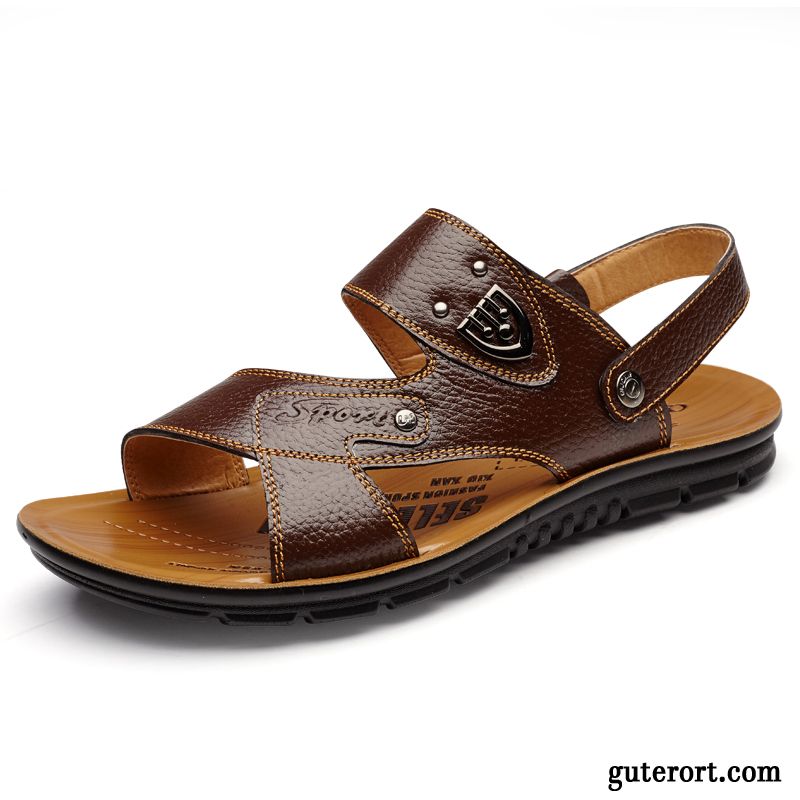 Offene Schuhe Herren Schwarz, Wasserfeste Sandalen Herren Kaufen