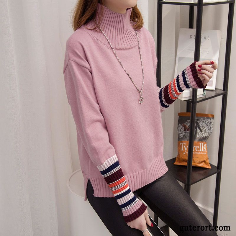 Pinker Pullover Damen Durchsichtig, Pullover Pink Damen Kaufen